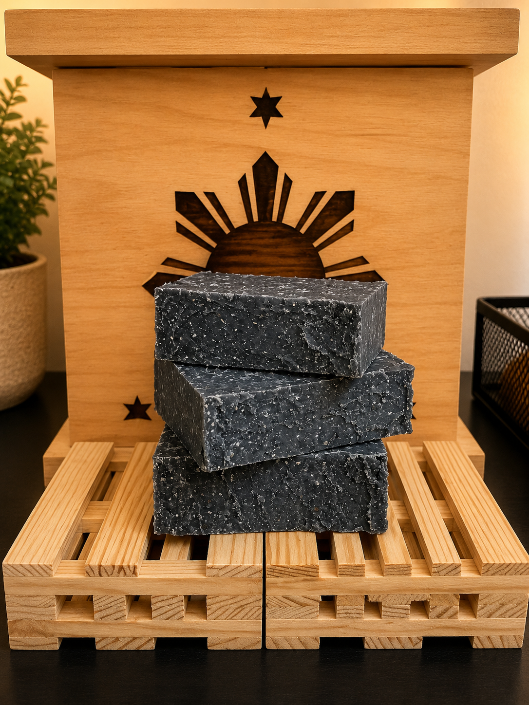 Charcoal Oat Glow