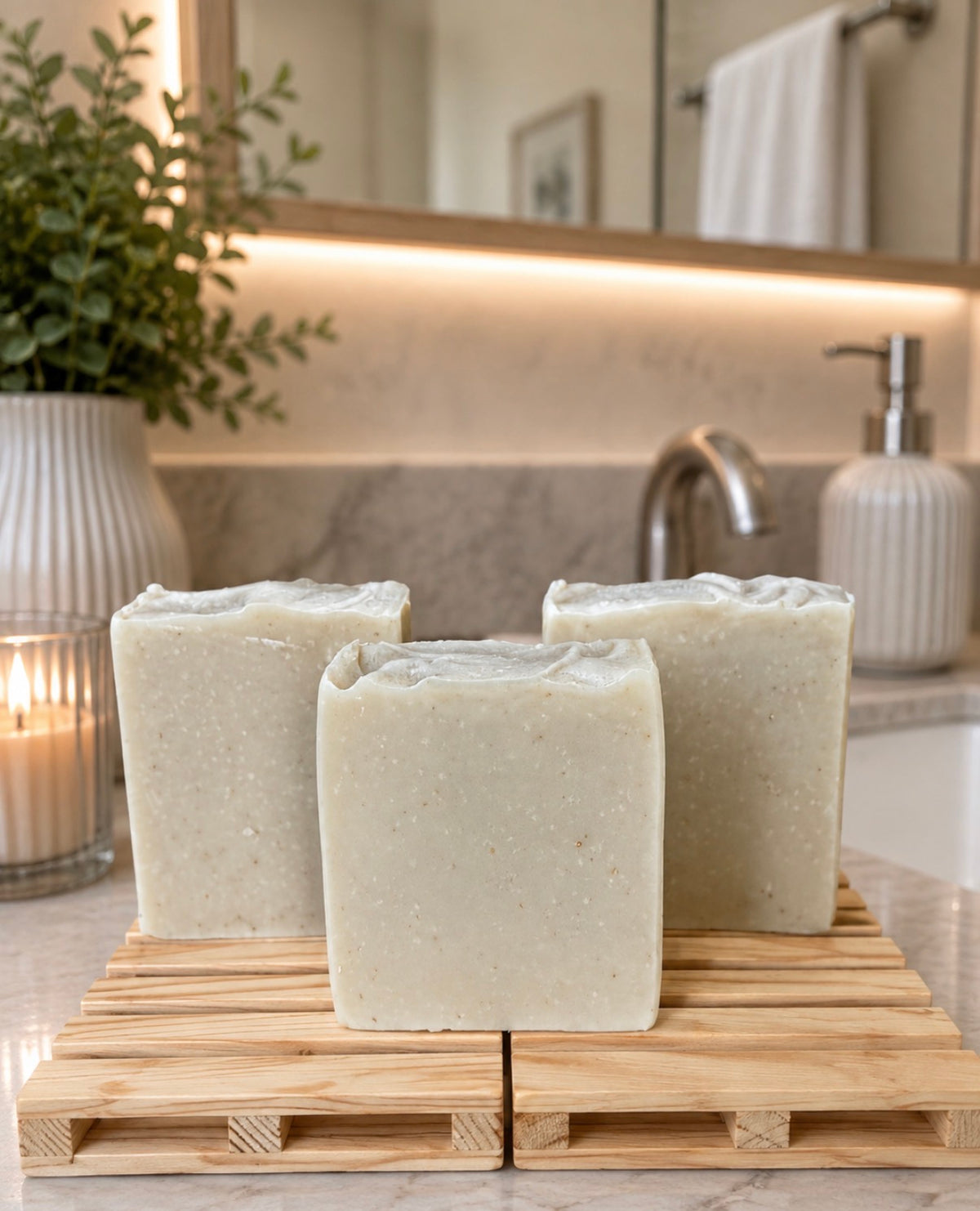 🌿 Tallow & Terre Bar — Unscented